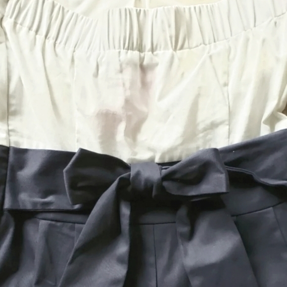 High-Waist Strapless Romper Size Small NWT - Picture 6 of 9